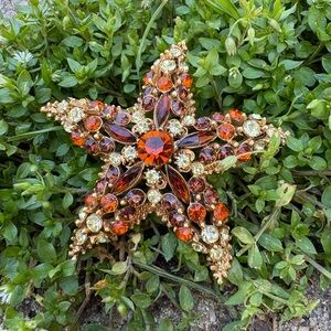 •vintage• Florenza starfish brooch